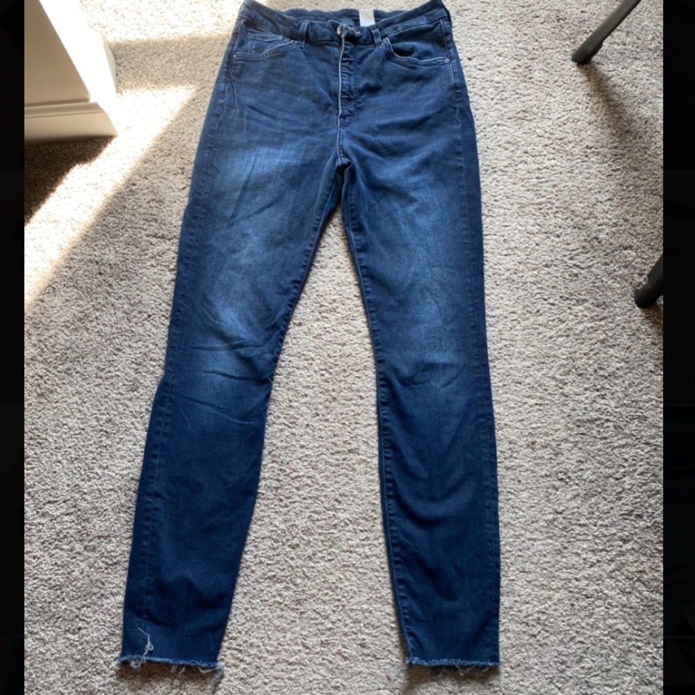 H&M Super skinny High waist jeans